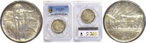 1926 Oregon Trail Commemorative Half Dollar  -  PCGS MS-66