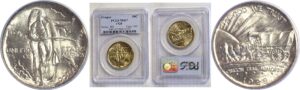 1928 Oregon Trail Commemorative Half Dollar  -  PCGS MS-67