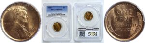 1909-S Lincoln Cent. -  PCGS MS-66 RD