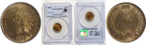 1878 Indian Head Cent. -  PCGS MS-64 RD