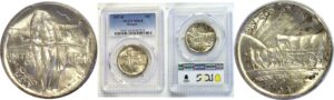 1937-D Oregon Trail Commemorative Half Dollar  -  PCGS MS-64