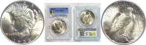 1935-S Peace Dollar  -  PCGS MS-65+