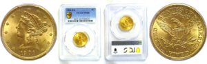 1901/0-S $5 Liberty  -  PCGS MS-66
