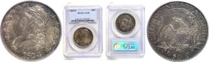 1824/4 Bust Half Dollar - PCGS AU-55