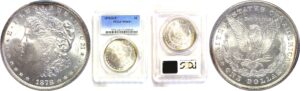 1878-8TF Morgan Dollar  -  PCGS MS-64+