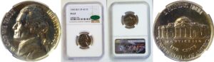 1940 Jefferson Nickel  -  NGC PF-67  CAC