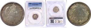 1892 Barber Dime. -  PCGS MS-63