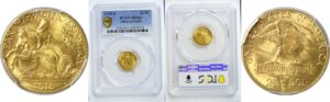 1915-S $2 1/2 Panama-Pacific Gold Commemorative   -   PCGS MS-66+