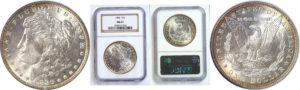 1886 Morgan Dollar  -  NGC MS-67