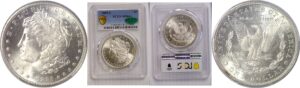 1885-S Morgan Dollar  -  PCGS MS-66+   CAC