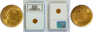 1917 $1  McKinley Gold Commemorative  -  NGC MS-66