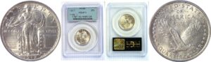 1917 T-1.  Standing Liberty Quarter.  -   PCGS MS-64 FH