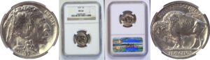 1937 Buffalo Nickel  -  NGC MS-66