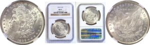 1896-O Morgan Dollar  -  NGC MS-61