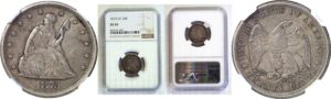 1875-CC Twenty Cent Piece  -  NGC XF-45