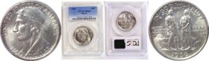 1936 Boone Commemorative Half Dollar  -  PCGS MS-64