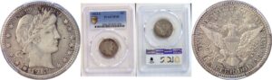 1913-S Barber Quarter  -  PCGS XF-40