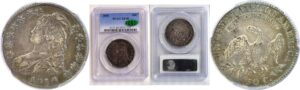 1818 Bust Half Dollar  -  PCGS XF-40  CAC