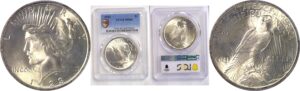 1923 Peace Dollar  -  PCGS MS-66