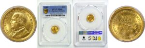 1903 $1 LA Purchase, McKinley Gold Commemorative  -  PCGS MS-66