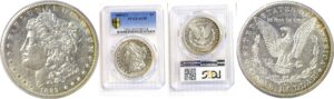 1889-CC Morgan Dollar.  -   PCGS AU-50