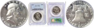 1951 Franklin Half Dollar - PCGS   PR-64