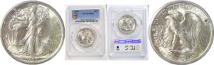 1935 Walking Liberty Half Dollar  -  PCGS MS-65