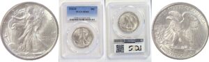1936-D Walking Liberty Half Dollar  -  PCGS MS-66