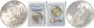 1934-S Peace Dollar  -  PCGS MS-63