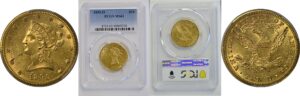 1895-O $10 Liberty. -  PCGS MS-61