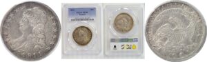 1811 Bust Half Dollar.  -   PCGS XF-40