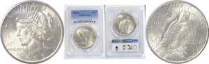1935-S Peace Dollar  -  PCGS MS-63