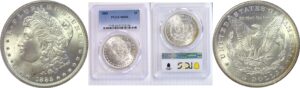 1885 Morgan Dollar  -  PCGS MS-66