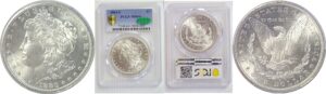 1883-S Morgan Dollar  -  PCGS MS-64+  CAC