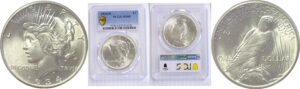 1934-D Peace Dollar  -  PCGS MS-65