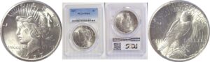 1927 Peace Dollar. -  PCGS MS-64