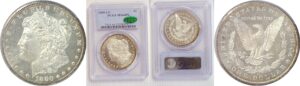 1880-CC Morgan Dollar   -   PCGS MS-64 PL.  CAC