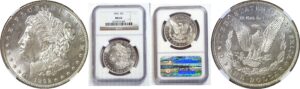 1892 Morgan Dollar  -  NGC MS-63