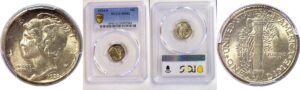 1924-S Mercury Dime. -  PCGS MS-62