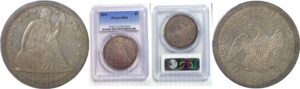 1870 Seated Liberty Dollar  -  PCGS PR-64