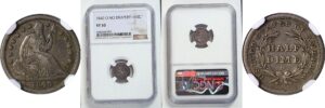 1840-O Seated Liberty Half Dime   -  NGC VF-30