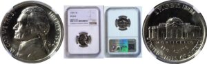 1938 Jefferson Nickel  -  NGC PF-67+