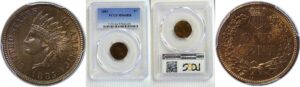 1885 Indian Head Cent  -  PCGS MS-66 RB