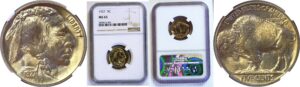1927 Buffalo Nickel  -  NGC MS-65
