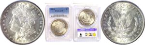 1883-S Morgan Dollar  -  PCGS AU-58