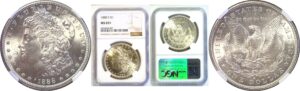 1888-S Morgan Dollar  -  NGC MS-65+