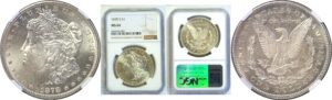 1878-S Morgan Dollar  -  NGC MS-66