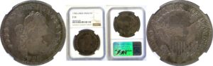 1798 Bust Dollar  -  NGC F-15