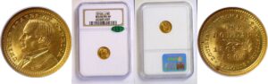 1903 $1 LA Purchase, McKinley.  Gold Commemorative  -  NGC MS-66  CAC