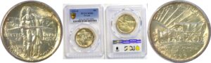 1933-D Oregon Trail Commemorative Half Dollar  -  PCGS MS-66